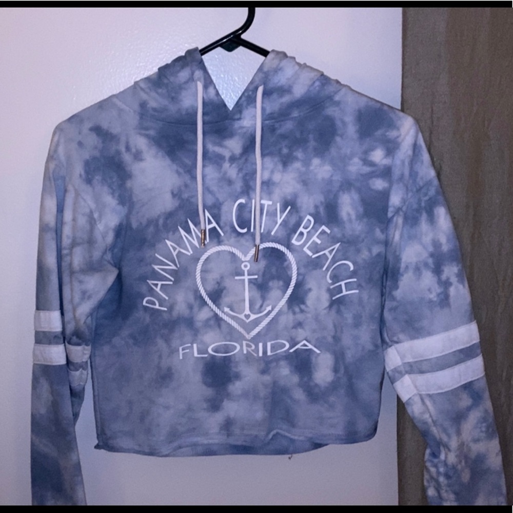 Panama City Beach Cropped hoodie
